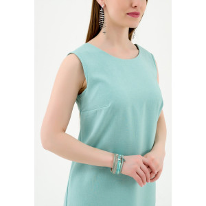 Платье женское ODIS-П440М плательная ткань (р-ры: 44-54) мята