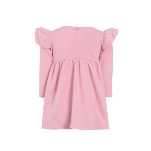 Платье детское "Куколка-2" интерлок (р-ры: 80-116) розовый светлый