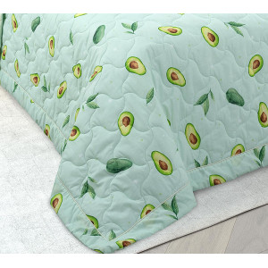 Постельное белье с одеялом перкаль "Авокадо"