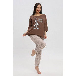 Костюм двойка женский К3080 кулирка (р-ры: 48-62) Костюм двойка женский К3080 кулирка (р-ры: 48-62)