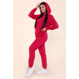 Костюм двойка женский "Jeans" 595 жаккард (р-ры: 48-58) фуксия Костюм двойка женский "Jeans" 595 жаккард (р-ры: 48-58) фуксия