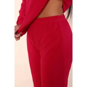 Костюм двойка женский "Jeans" 595 жаккард (р-ры: 48-58) фуксия Костюм двойка женский "Jeans" 595 жаккард (р-ры: 48-58) фуксия