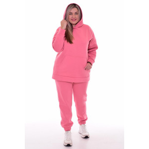 Костюм двойка женский 5300в футер 3-х нитка с начесом (последний размер) пудра 48,58