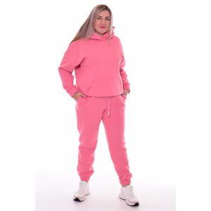 Костюм двойка женский 5300в футер 3-х нитка с начесом (последний размер) пудра 48,58