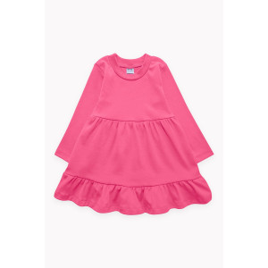 Платье для новорожденных "Руслана" 10035 интерлок (р-ры: 80-98) розовый