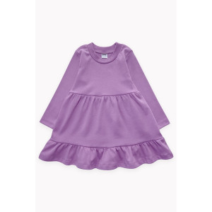 Платье для новорожденных "Руслана" 10035 интерлок (р-ры: 80-98) сиреневый