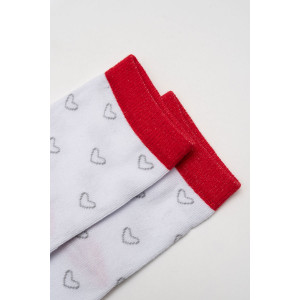 Носки женские "Тая" красный - упаковка 1 пара