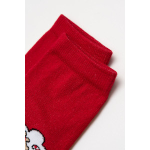 Носки женские "Мечта" красный - упаковка 1 пара