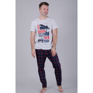 Костюм двойка мужской "Бруклин" трикотаж (последний размер) 48,50