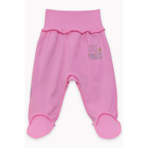 Ползунки для новорожденных "Иви" 20711 интерлок (р-ры: 56-62) розовый
