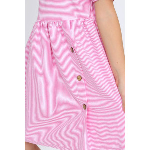 Платье детское "Барбарис-2" кулирка (р-ры: 104-134) розовый