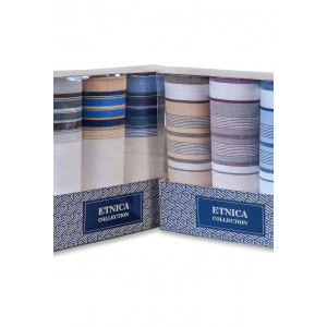 Мужские носовые платки "Etnica Collection" Пд58-1 в подарочной коробке - 3 шт.