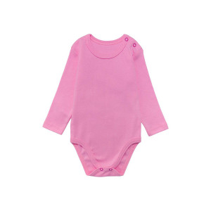 Боди для новорожденных "Джил" 10228 ластик (р-ры: 62-80) розовый-сливовый - упаковка 2 шт. 
