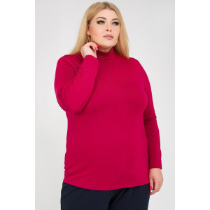 Водолазка женская 0263-12 вискоза (последний размер) бордо 62,64