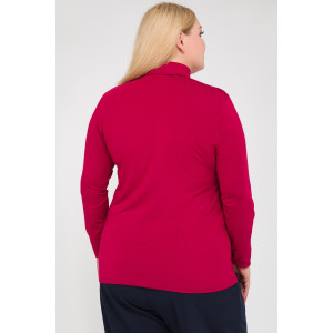 Водолазка женская 0263-12 вискоза (последний размер) бордо 62,64