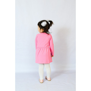 Платье детское №83006 кулирка (р-ры: 28-36) светло-розовый