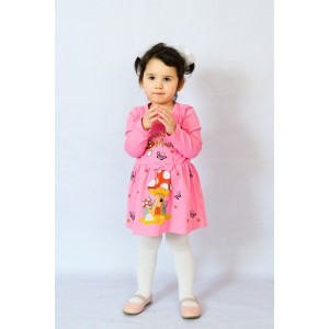 Платье детское №83004 кулирка (р-ры: 28-36) светло-розовый