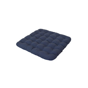Сидушка-подушка для мебели с гречневой лузгой смесовая ткань "Уют-Премиум" синий