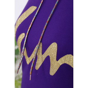 Платье женское "Джина" С-4239 футер 2-х нитка (р-ры: 46-60) фиолетовый