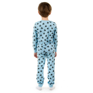 Пижама детская ELE-BP 345-029 супрем (р-ры: 98-122) голубой