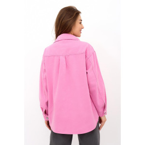 Рубашка женская Р 9218 трикотаж (р-ры: 44-54) розовый
