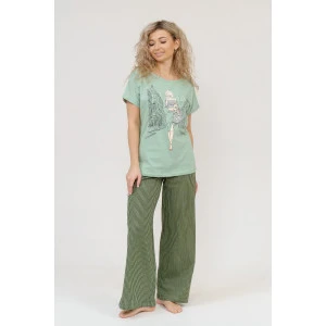 Костюм двойка женский К-041 кулирка (р-ры: 46-56) хаки Костюм двойка женский К-041 кулирка (р-ры: 46-56) хаки
