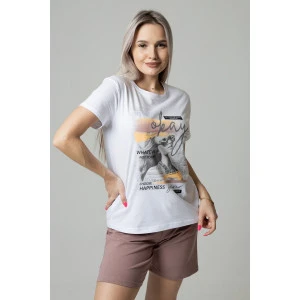 Костюм двойка женский К226 кулирка+футер с лайкрой (р-ры: 46-60) какао Костюм двойка женский К226 кулирка+футер с лайкрой (р-ры: 46-60) какао