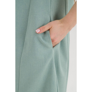 Платье женское ODIS-П450Ф трикотаж (р-ры: 46-56) фисташковый