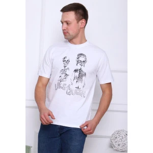 Футболка мужская 900-2 "Like A Queen" кулирка (р-ры: 48-60) Футболка мужская 900-2 "Like A Queen" кулирка (р-ры: 48-60)