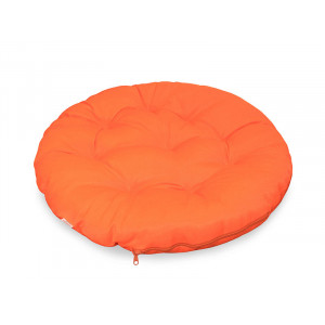 Подушка декоративная круглая для кресла файбер "Грета" оранжевый