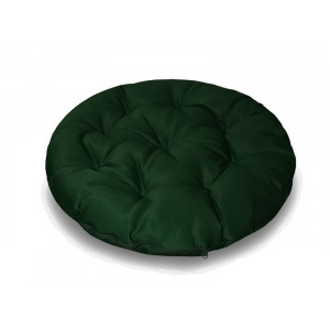 Подушка декоративная круглая для кресла файбер "Грета" темно-зеленый