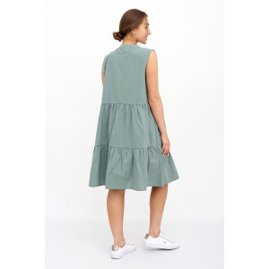 Платье женское "Зарина З" трикотаж (р-ры: 46-52) зеленый