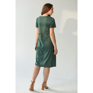 Платье женское 2094-К "Июль" кулирка (р-ры: 46-56) зеленый