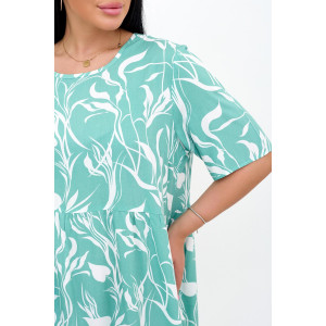 Платье женское "Магдалина З" трикотаж (р-ры: 50-56) зеленый