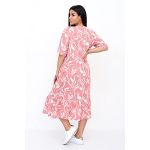 Платье женское "Магдалина Р" трикотаж (р-ры: 50-56) розовый