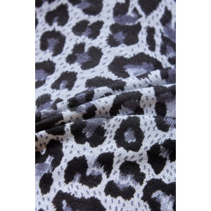 Сорочка женская 2363 "Аврора" кулирка (р-ры: 42-56) леопард мини серый