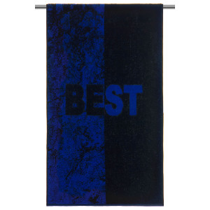Полотенце махровое "Best" синий