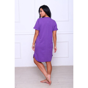 Туника женская №33515 кулирка (последний размер) фиолетовый 58 Туника женская №33515 кулирка (последний размер) фиолетовый 58