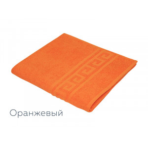 Полотенце махровое 380 гр. оранжевый