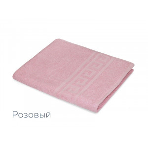 Полотенце махровое 380 гр. розовый