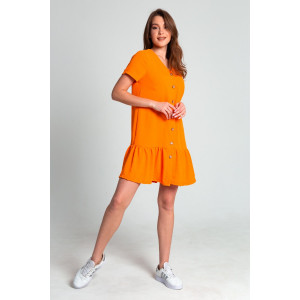 Платье женское "Эмма" М-20 манго (р-ры: 44-54) оранжевый