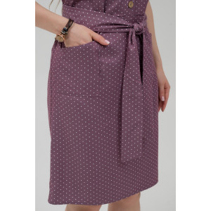 Платье женское ODIS-П463КА трикотаж (р-ры: 46-52) капучино