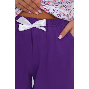 Пижама женская №22044 кулирка (р-ры: 44-54) фиолетовый