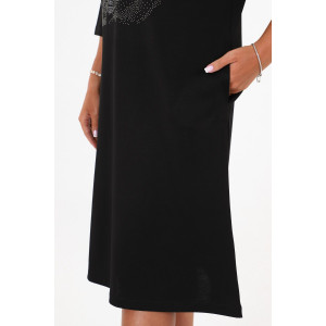 Платье женское №31760 атаман (р-ры: 50-60) черный