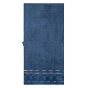 Полотенце махровое "Abisso" синий