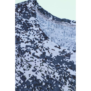 Майка мужская GL824 кулирка (р-ры: 46-56) пиксели синий