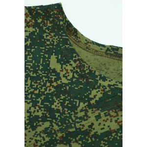 Майка мужская GL824 кулирка (р-ры: 46-56) пиксели зеленый