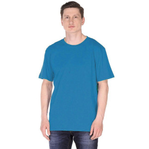 Мужская футболка "Гарант 032" хлопок (р-ры: S-3XL) голубой