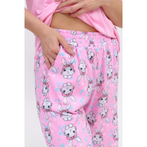 Костюм двойка женский "Бетси" 1220-1 трикотаж (р-ры: 42-56) заяц