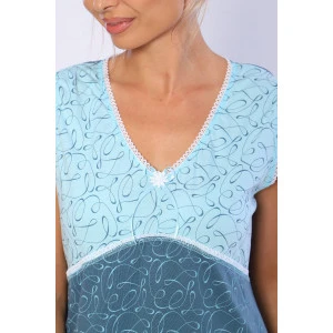 Сорочка женская "Голубка" М179 кулирка (р-ры: 50-60) индиго Сорочка женская "Голубка" М179 кулирка (р-ры: 50-60) индиго